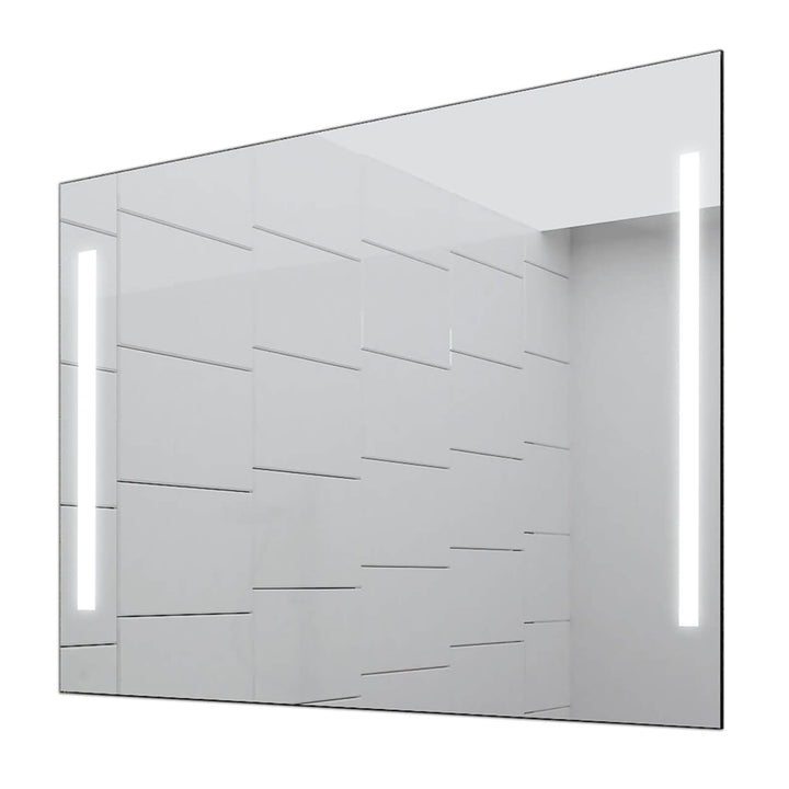 Concept2u® Badspiegel Enjoy Badezimmerspiegel mit 4.000K neutralweisser Beleuchtung 90 cm Breit x 60