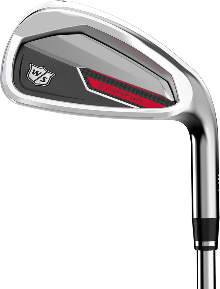 Wilson Staff Golfschläger, Dynapower Eisensatz 5-PW, GW, Stahl, Für Damen Rechts Graphit Senior 6 Gr