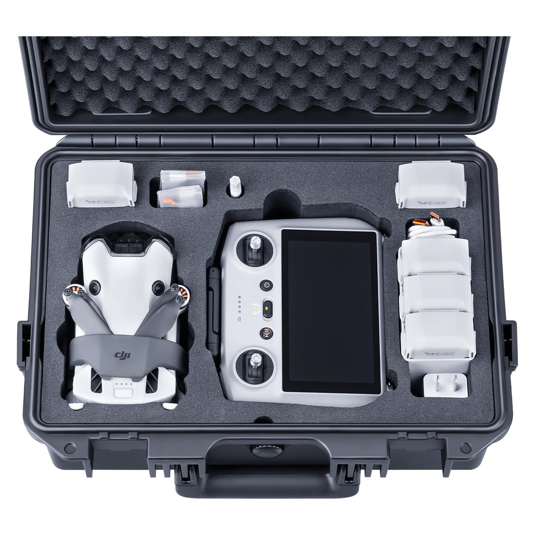 Lykus Titan MM410 Wasserdicht Tasche/Koffer/Case für DJI Mini 4 Pro/Mini 3/Pro und DJI RC 2/RC/RC-N2