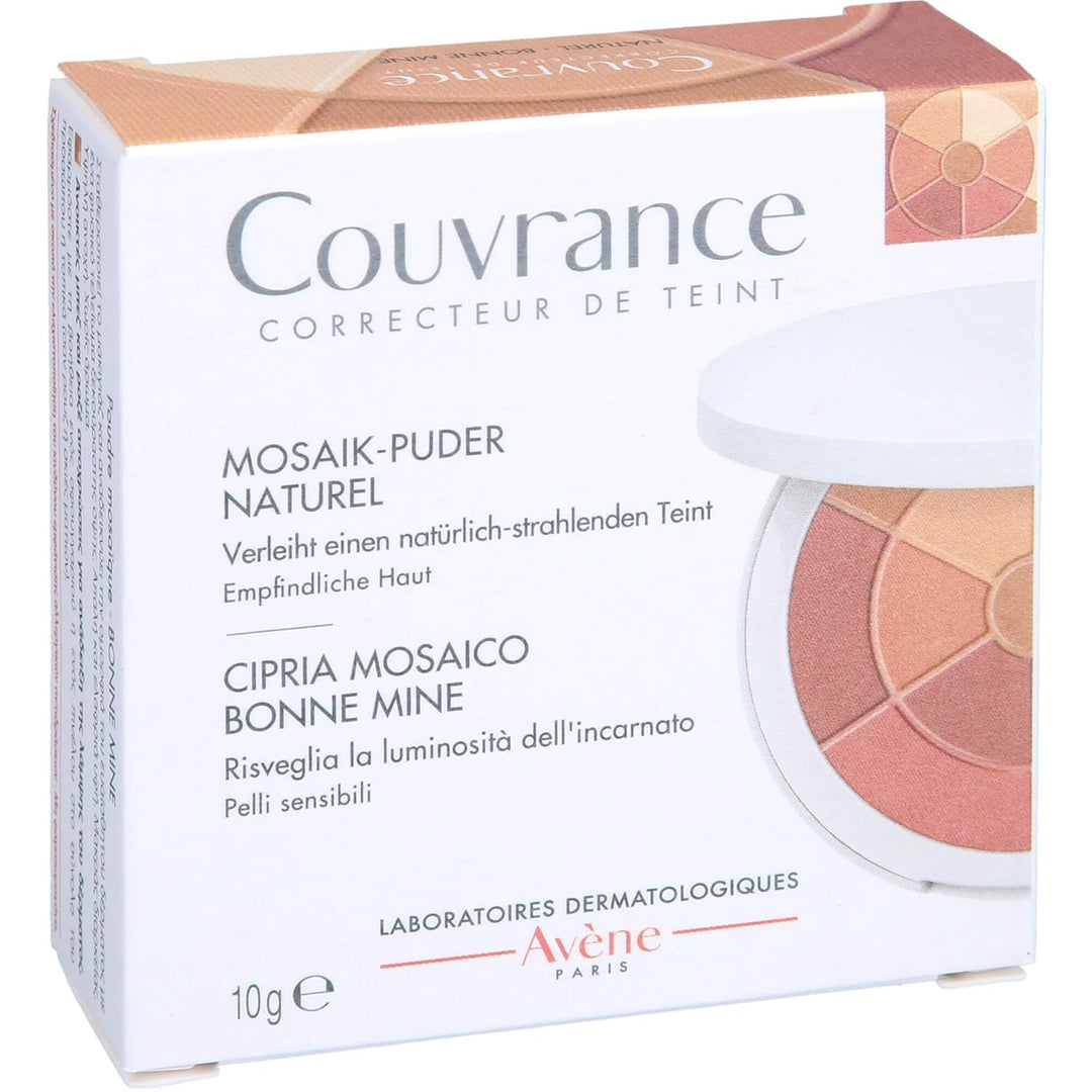 Avène Couvrance Mosaik-puder Natural 10gr beige 10 g (1er Pack), beige 10 g (1er Pack)