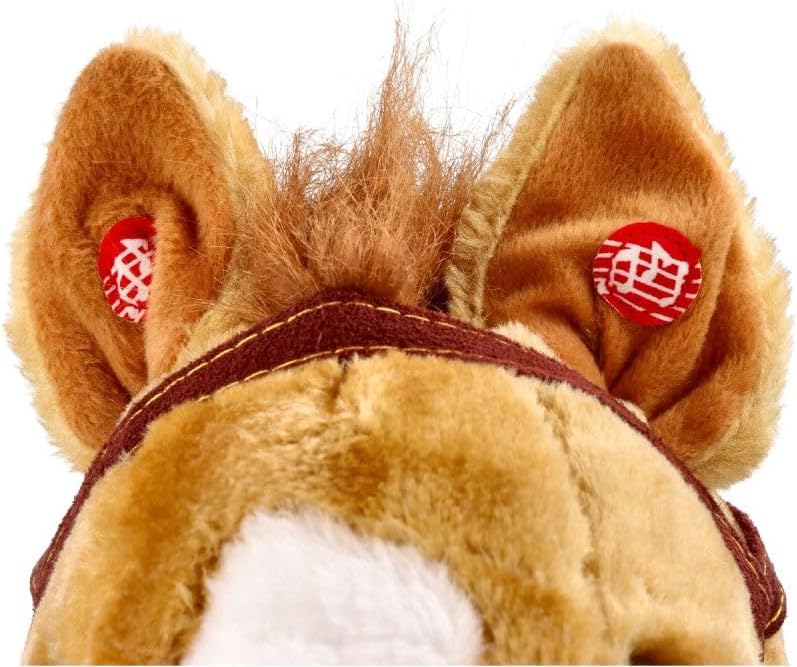 Schaukelpferd, interaktives Spielzeug mit Tiergeräuschen und Haltegriffen - Holzpferd für Ihr Baby a