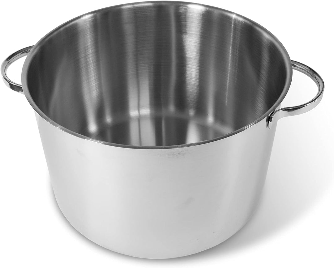 Moneta Allegro Kochtopf 24 cm aus Edelstahl für alle Herdarten 7,5 Liter