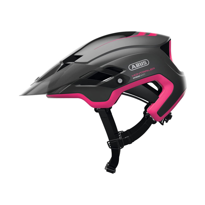 ABUS Mountainbike-Helm MonTrailer - Robuster Fahrradhelm für den Geländeeinsatz - Unisex M (55-58 cm