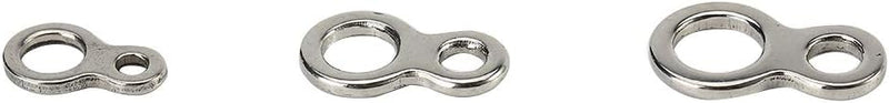 Demeras Angeln Split Rings Angeln Abbildung 8 Ringe 60 St¨¹ck Edelstahl Solid Fishing Abbildung 8 Ji