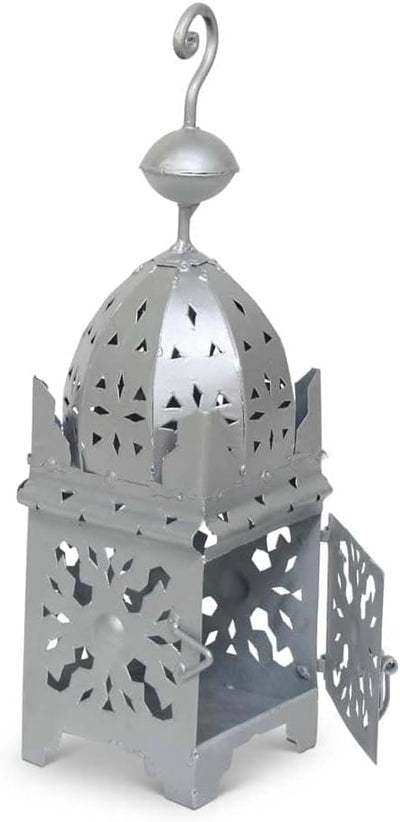 Marokkanische Laterne Silber Small Arub