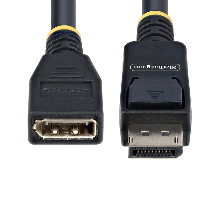StarTech 3m DisplayPort 1.4 Verlängerungskabel, 8K 60Hz, St/Bu, Schwarz