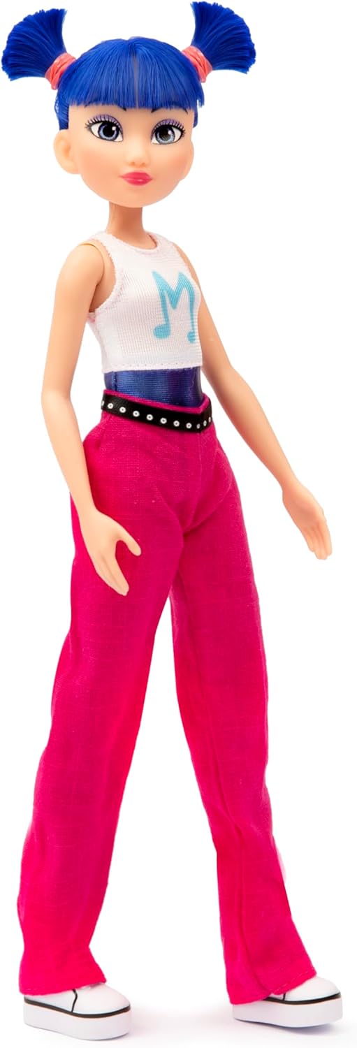 Winx Iconic Puppe – Musa, 27cm, bewegliche Gelenke, pinkes Haar, ikonisches Outfit – offizielles Win