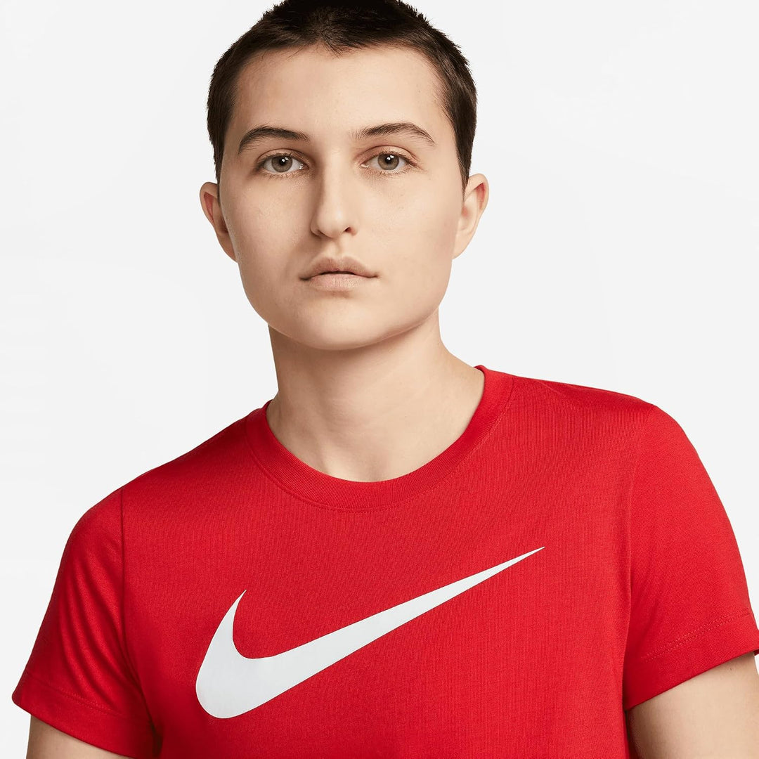 NIKE Damen W Nk Df Park20 Ss Tee Hbr T-Shirt (1er Pack) XS University Red/White, XS University Red/W