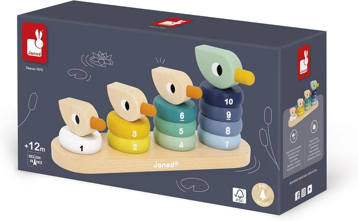 Janod Duck Family Stacker