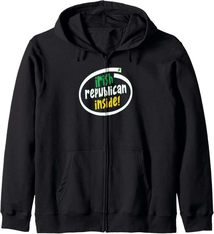 Irish Republican Inside Design Kapuzenjacke