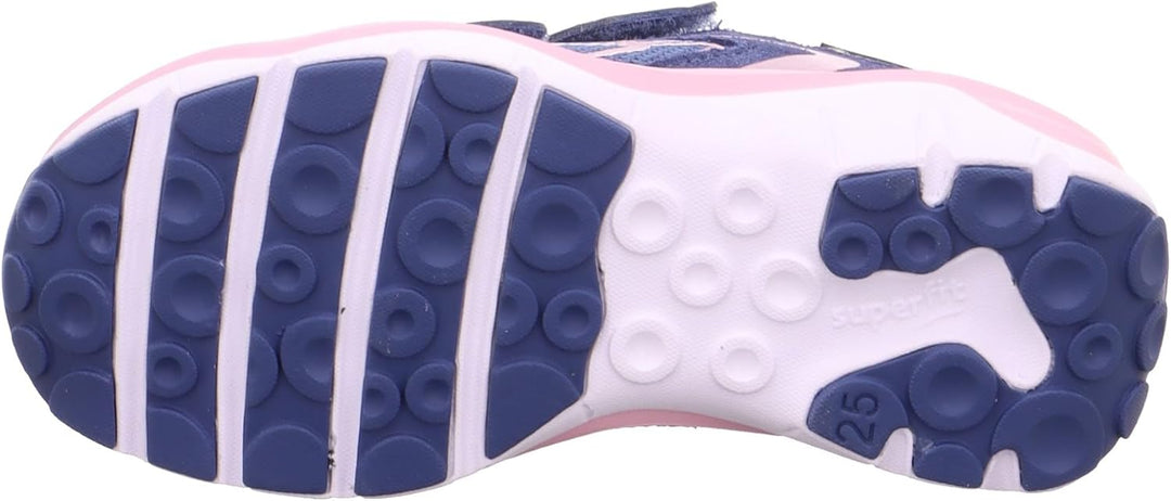 Superfit SPORT5 Sneaker Gore-Tex 1-000244 Mädchen 27 EU Blau Rosa 8040, 27 EU Blau Rosa 8040