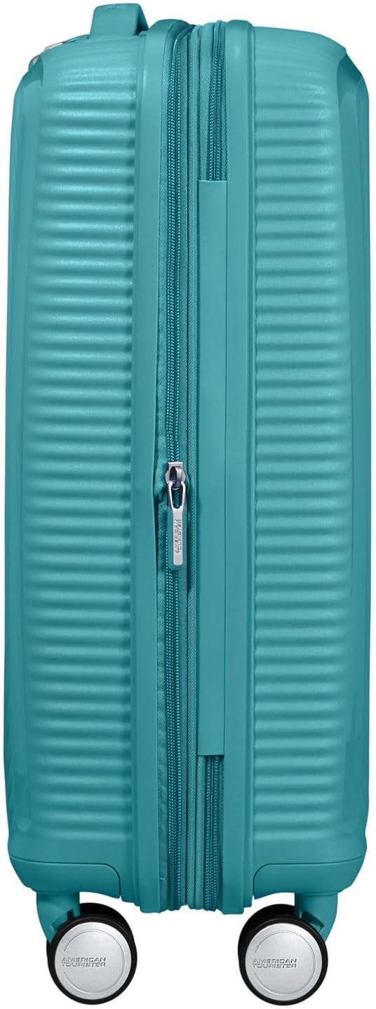American Tourister Soundbox - 4-Rollen-Kabinentrolley S 55 cm erw. turquoise
