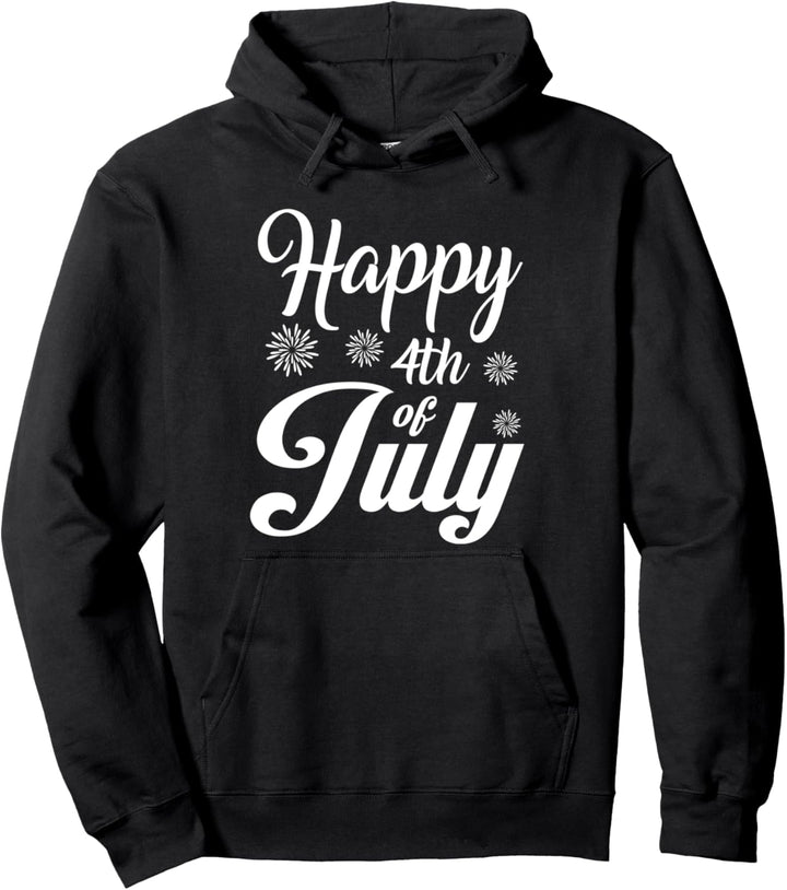 4. Juli Amerikanisch - Happy 4th Of Juli Pullover Hoodie