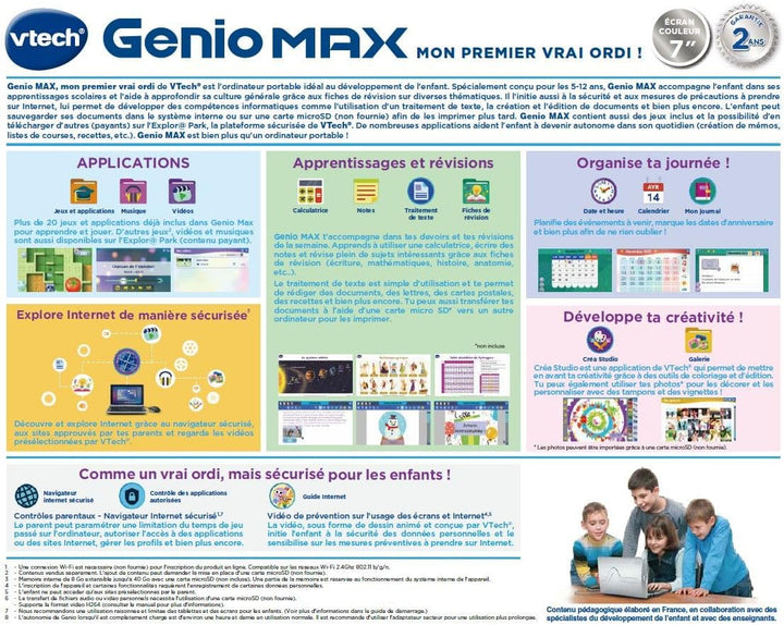 VTech 553405 Computer, grau