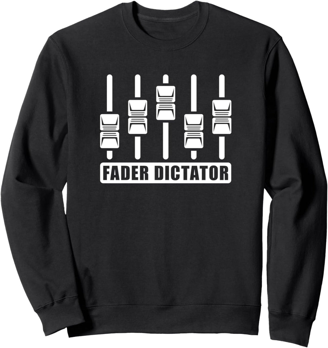 Tontechniker Auxweg Mischpult FOH - Sound Audio Engineer Sweatshirt