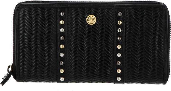 Chiemsee Geldbörse Echt Leder schwarz Damen - 020645 Black, Black