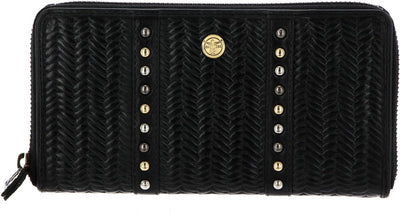 Chiemsee Geldbörse Echt Leder schwarz Damen - 020645 Black, Black