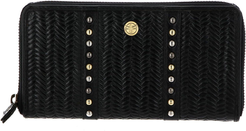 Chiemsee Geldbörse Echt Leder schwarz Damen - 020645 Black, Black
