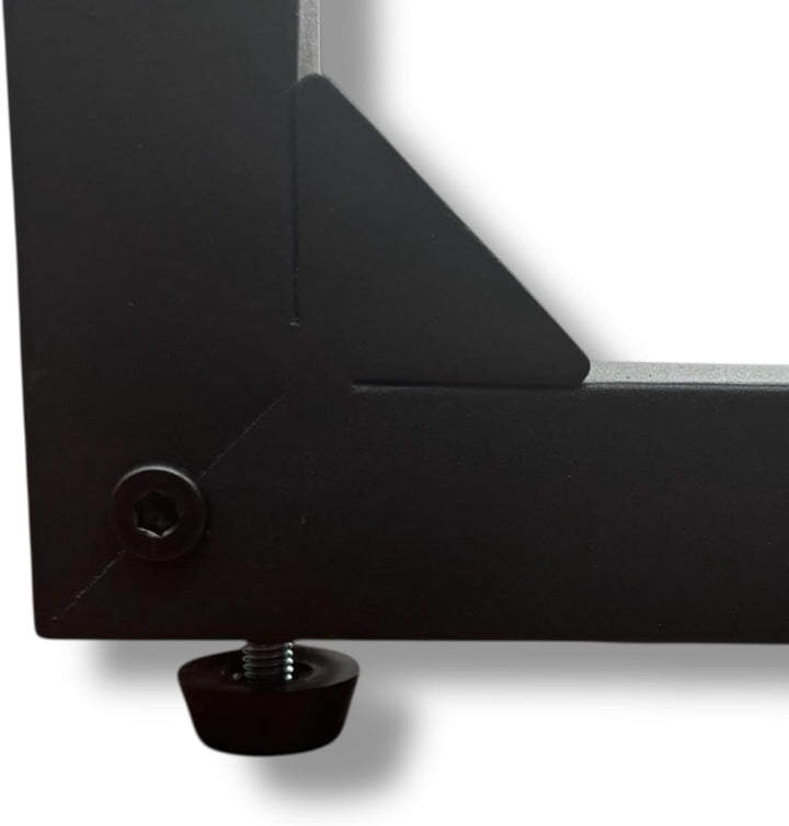 Höhenverstellbarer Sofa-Beistelltisch in C-Form, Laptop-Tisch für Sofa & Bett, Rustikales Braun, Rus