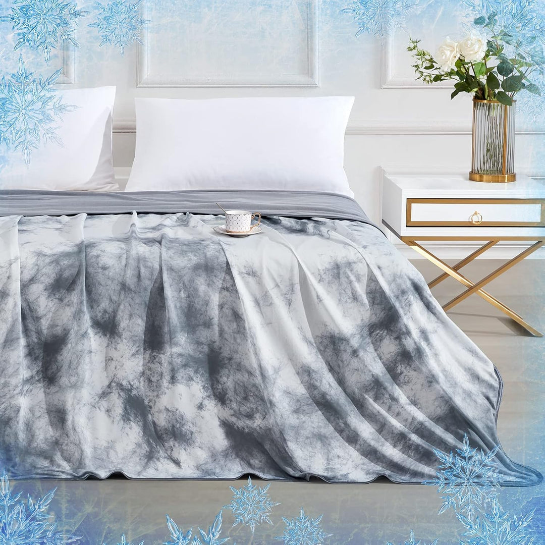 Elegear Kühldecke 2in1 Selbstkühlende Decke, Japanische Arc-Chill 3.0 Q-Max>0,5 leichte Sommerdecke