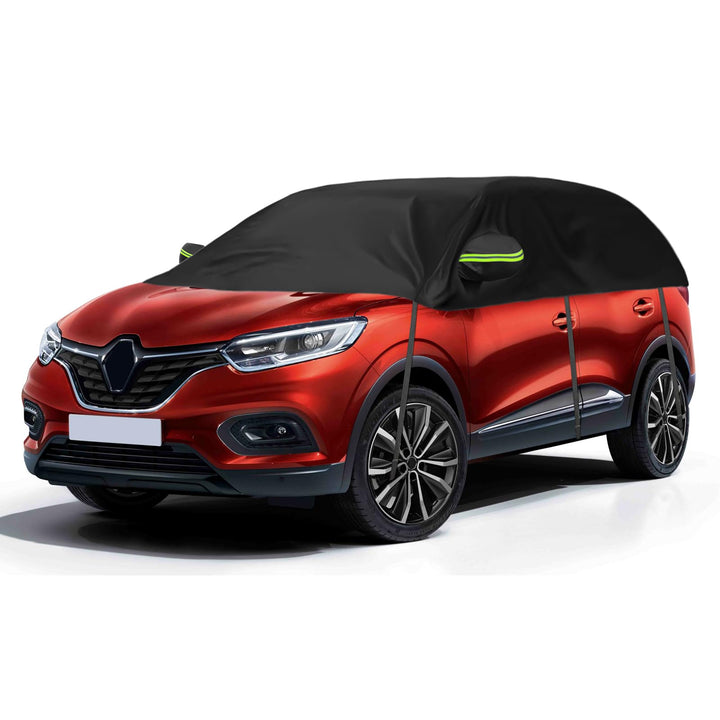 Halbe Autoabdeckung Ersatz für Renault Kadjar 2015-2022, Halbgarage, Upgrade Verdickter Stoff Allwet
