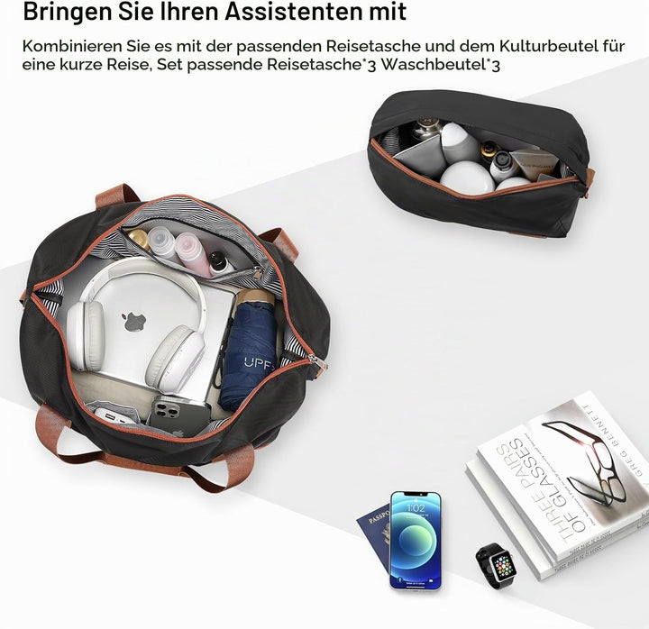 Joyway Koffer Reisekoffer von ABS Hartschalen Erweiterbar Trolley Kofferset mit TSA Schloss und 4 Ro