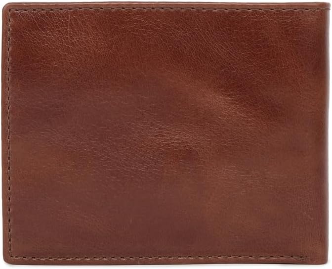 Fossil Herren Reisepasshülle Ryan aus Leder 12,4 cm L x 0,5 cm B x 8,9 cm H Braun, Braun