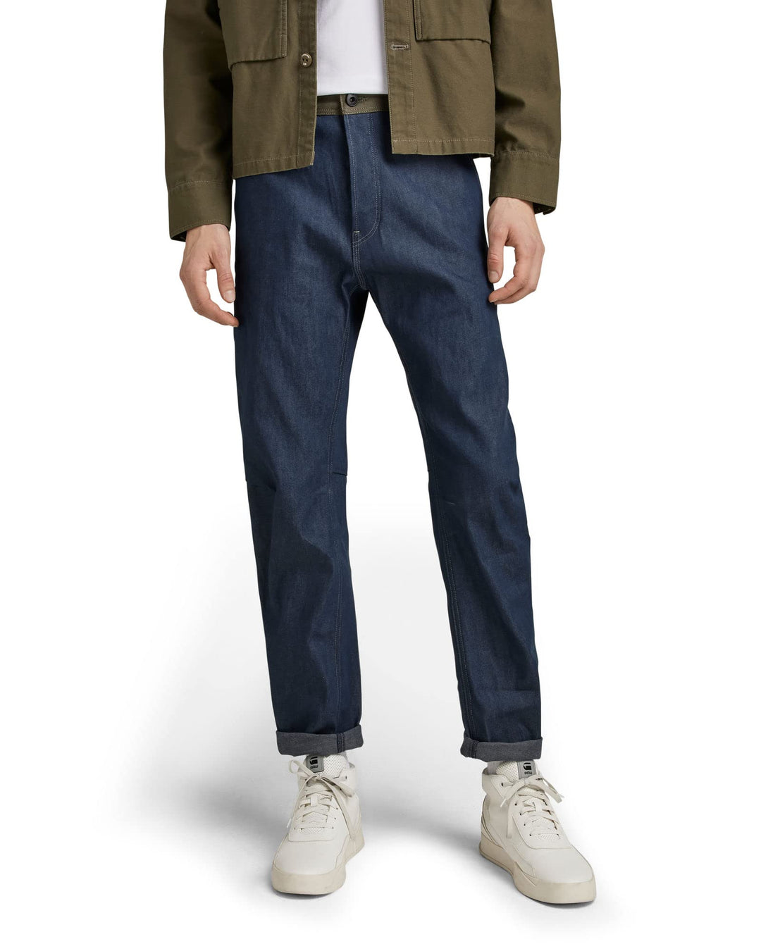 G-STAR RAW Herren Grip 3D Relaxed Tapered Jeans, 26W / 30L Blau (Raw Denim D21006-c970-001)