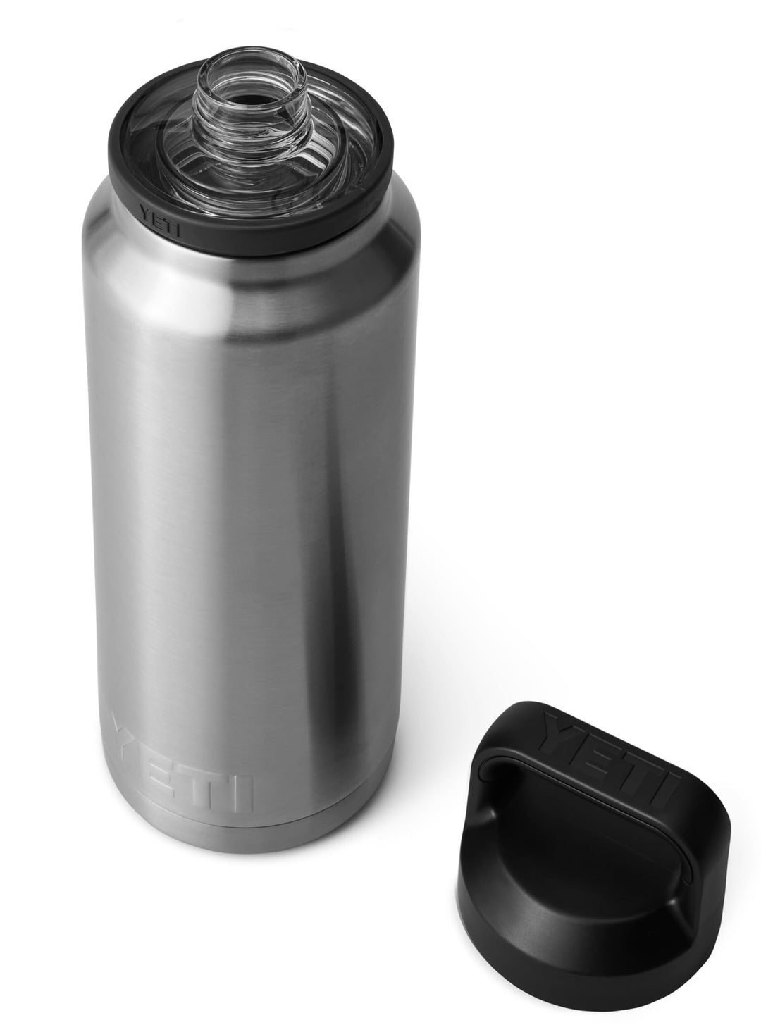 YETI Rambler Flasche Mit Chug-verschluss, Stainless Steel, 36oz (1065ml), Stainless Steel