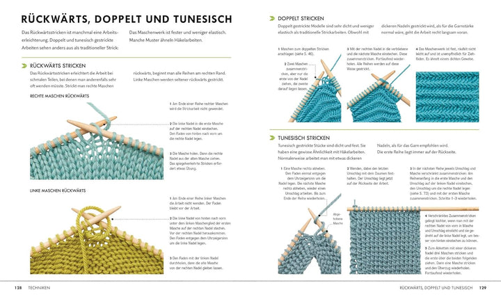 Stricken Schritt für Schritt: Über 200 Techniken, Strickmuster und Projekte für Einsteiger