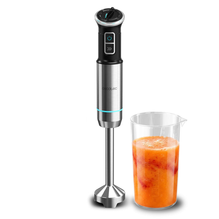 Cecotec Stabmixer Power Neutron 1100MAX Ultra. 1100 W Maximale Leistung, Crossblades Technologie mit