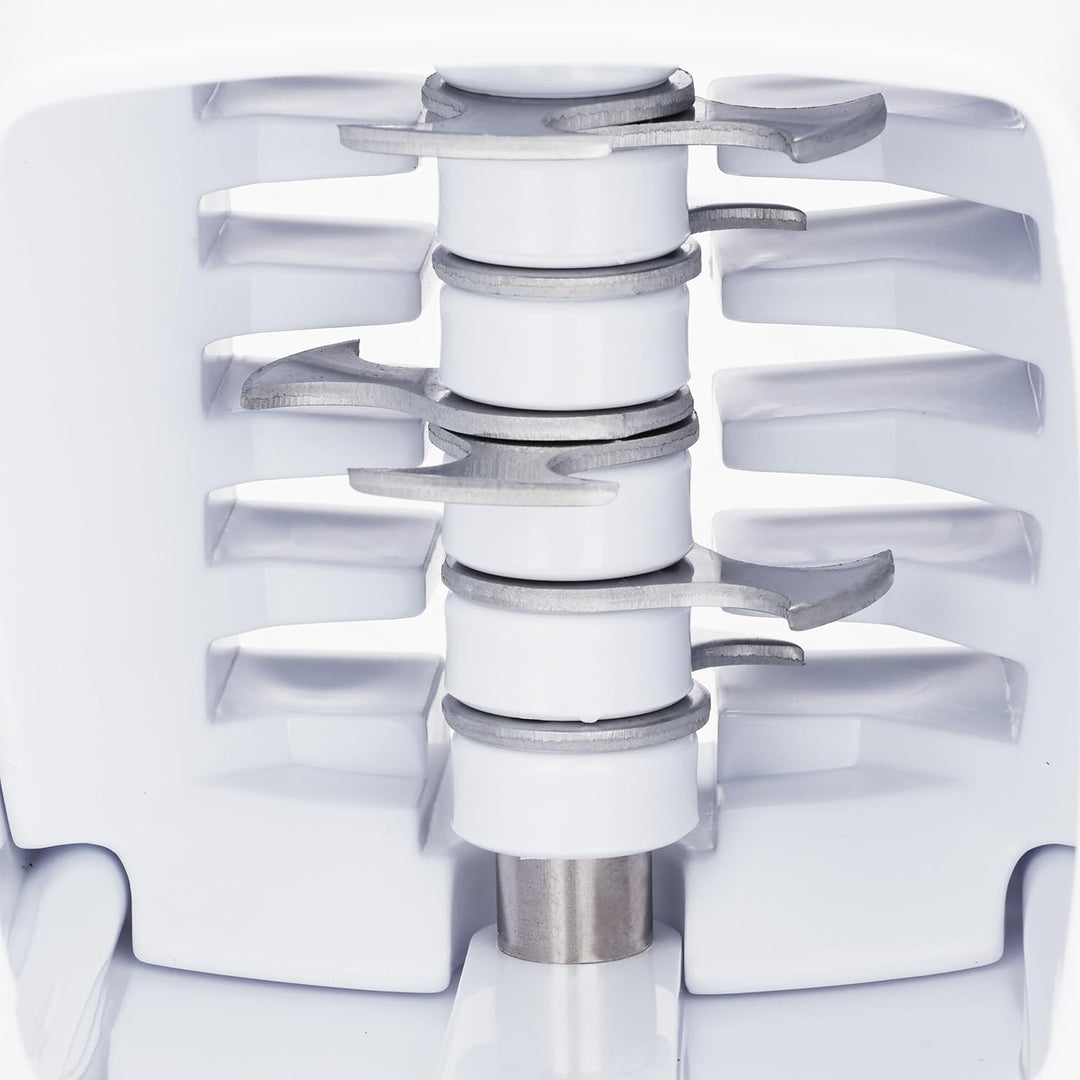 Relaxdays Eiscrusher, manuelle Eismühle, mit Handkurbel, Barzubehör, Crushed Ice für Cocktails, Long