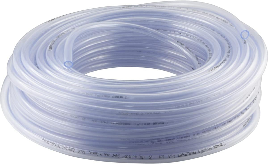 Fittingteile - 25-Meter PVC-Schlauch ohne Gewebeeinlage Lebensmittelqualität für Trinkwasser Drucklu