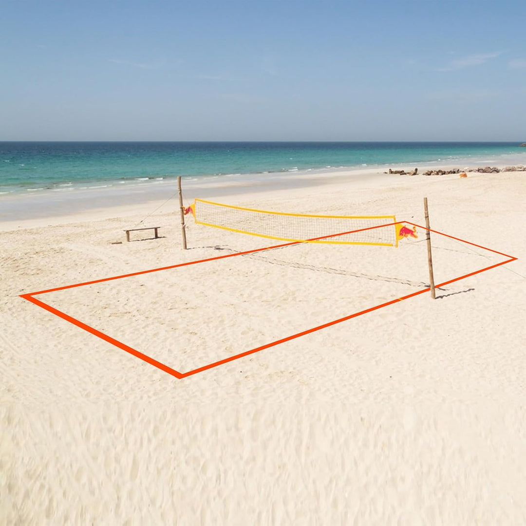 Generisch Sandvolleyball Linien,Spielfeldausstattung | Tragbares Sportzubehör & Wiederverwendbare Ou