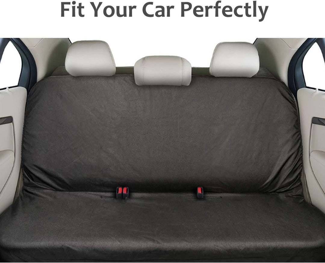 CICMOD Autositzbezüge für Rückbank Universalmodell Wasserdicht Schutzbezug Doppelsitz Doppelsitzbank