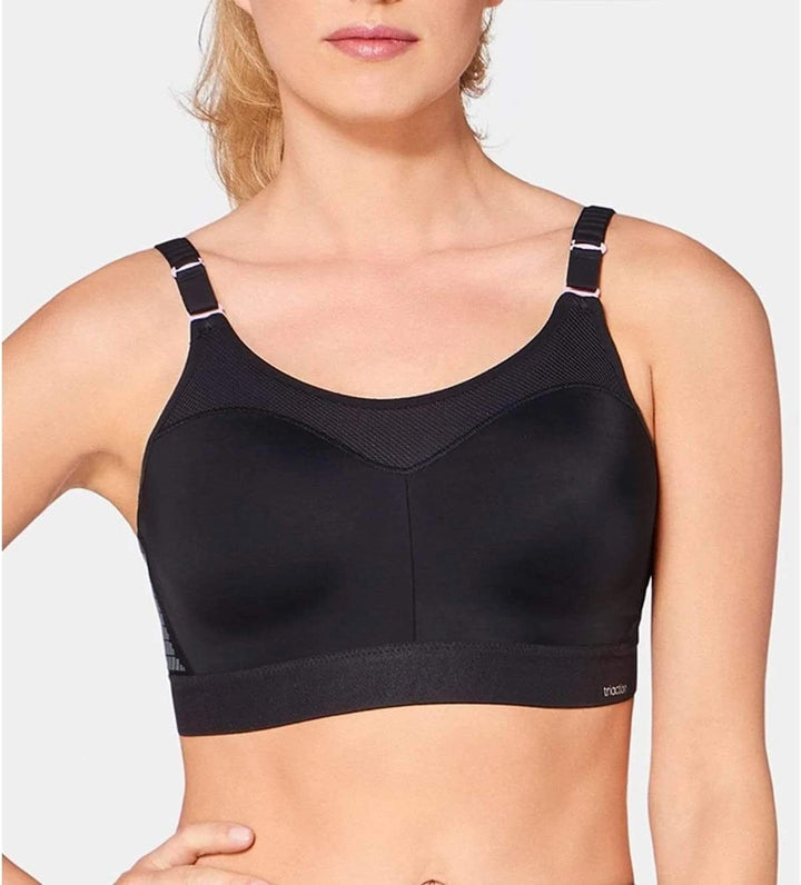 Triumph Damen Triaction Control Lite Bügel-Sport-BH 65861 70D Schwarz, 70D Schwarz