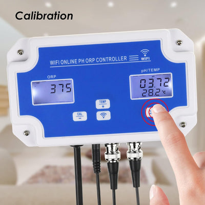 Digitaler PH/ORP-Controller zur Genauen Prüfung der Wasserqualität 3-in-1-Controller, 3-in-1-Control