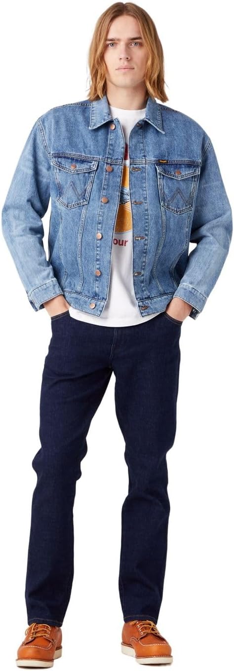 Wrangler Herren Silkyway Texas Slim, 46W / 32L Blau