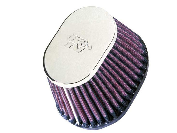K&N RC-0981 KFZ und Motorrad Universal Chrom Filter Rot