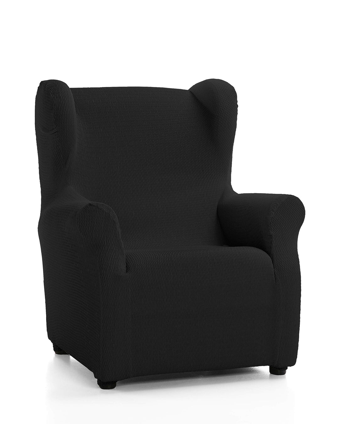 Martina Home Tunez Sesselbezug Ohrensessel Ohrensessel Schwarz Schwarz Bezug für Ohrensessel, Schwar