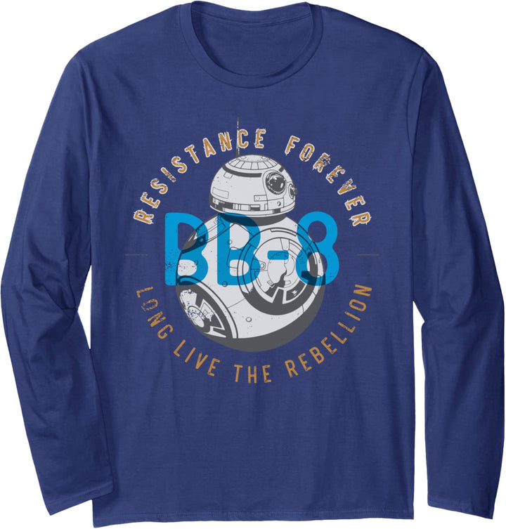 Star Wars The Rise of Skywalker BB-8 Resistance Forever Langarmshirt