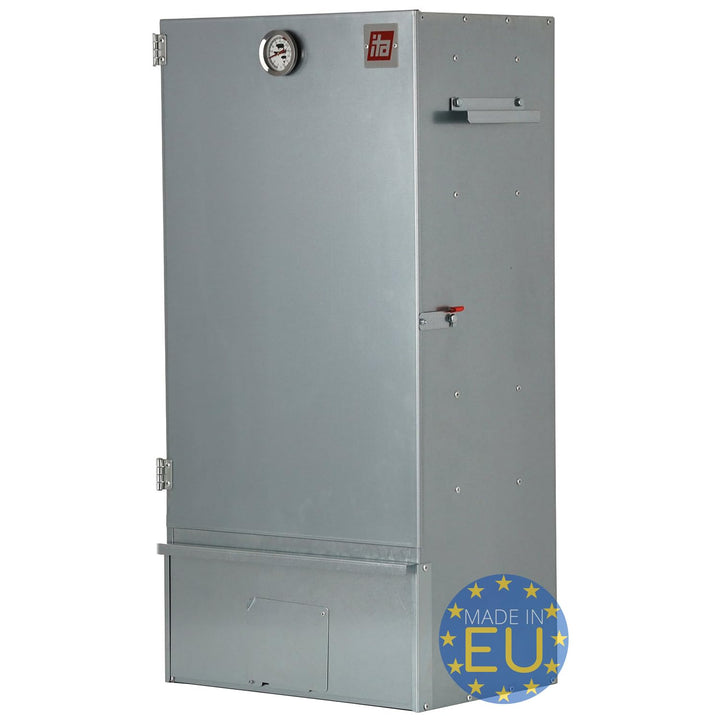 ITA Räucherofen 7001 - Premium Räucherschrank mit 3 Etagen 81 cm - Legierter Stahl - Qualität Made I