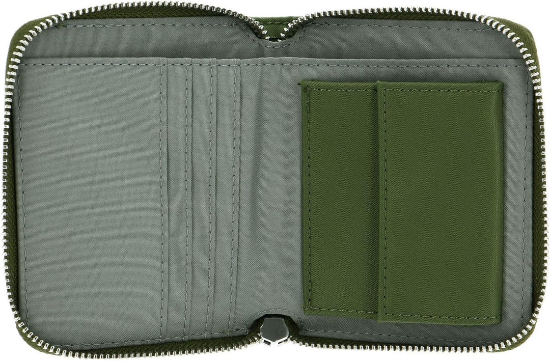 Mandarina Duck Hunter Zip Around Wallet Sphagnum