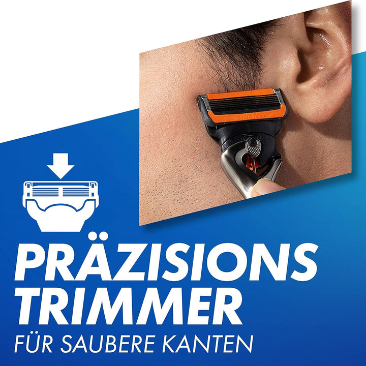 Gillette ProGlide Power Rasierklingen für Rasierer, 4 Ersatzklingen für Nassrasierer Herren mit 5-fa