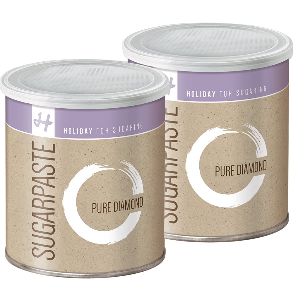 Zuckerpasten Pure Diamond Soft 2 x 1 kg Sugaring die effektive langfristige Haarentfernung ohne Vlie