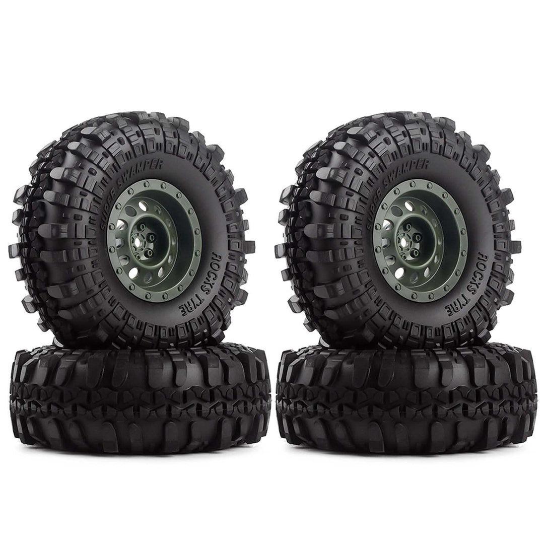 KEEDA 110 mm Reifen 1,9 Zoll Kunststofffelge für 1/10 RC Rock Crawler Auto Axial SCX10 RC4WD D90 D11