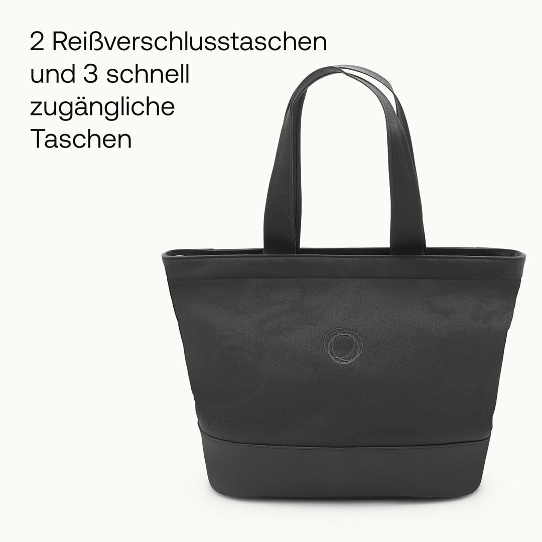 Bugaboo Wickeltasche, Windeltasche mit leicht zugänglichen Fächern, isoliertem Flaschenhalter, Wicke