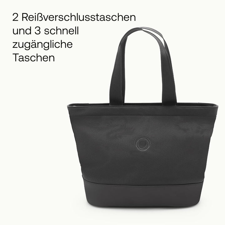 Bugaboo Wickeltasche, Windeltasche mit leicht zugänglichen Fächern, isoliertem Flaschenhalter, Wicke