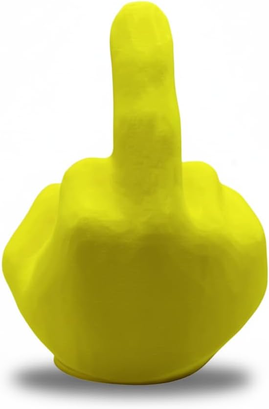 Kugelschutzkappe für Anhängerkupplungen - Hand - Mittelfinger - Abdeckkappe für Kupplungen - AHK Kap