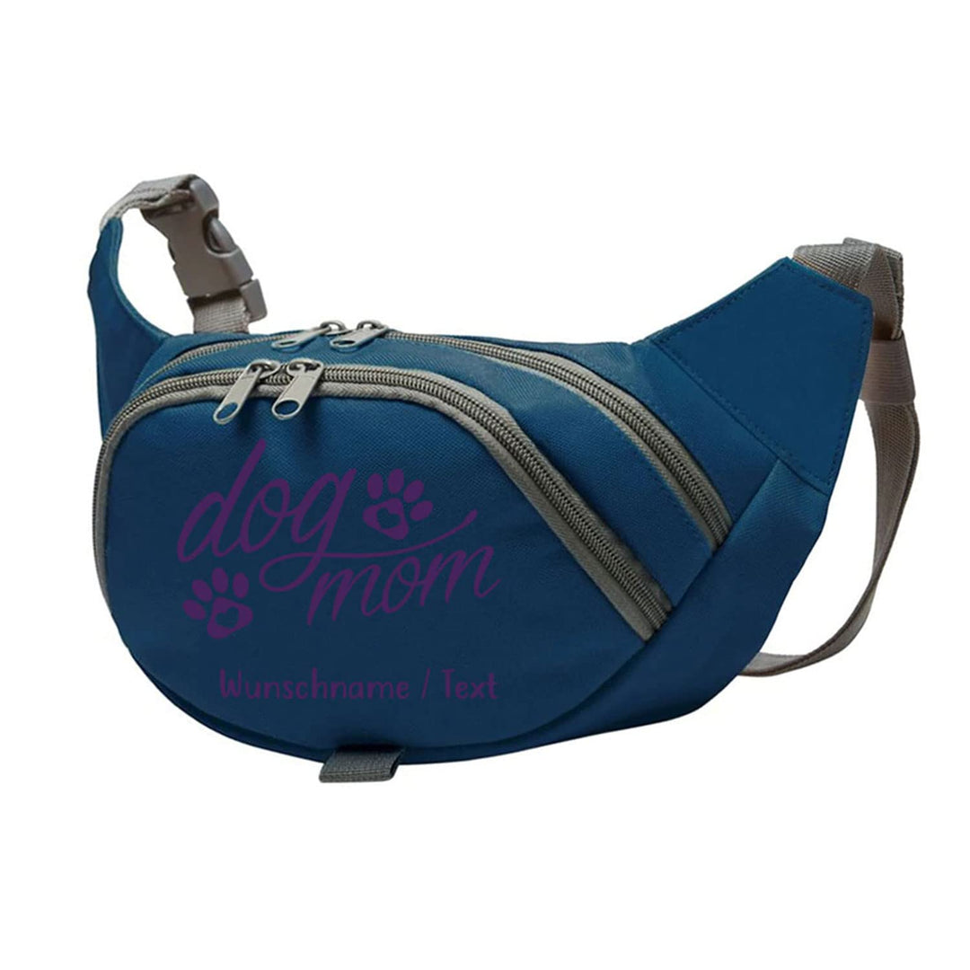 Dog Mom Bauchtasche Leckerlie -Tasche mit Wunschnamen personalisiert | Hundetraining | Leckerlie Beu